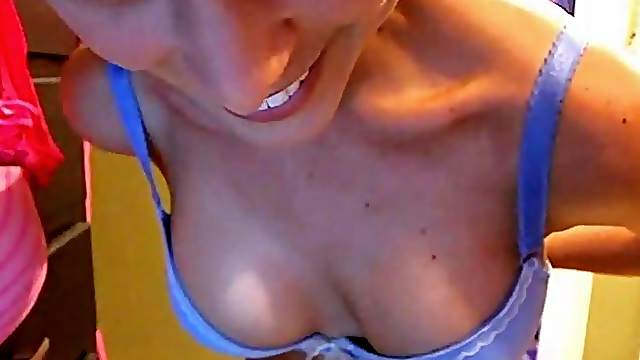 Cherie Deville models lingerie in sexy webcam show