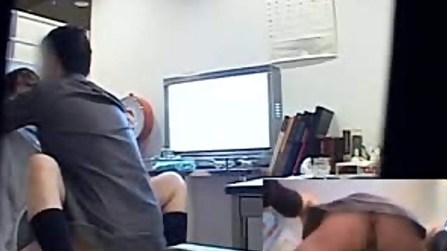 Doctor fucks Japanese schoolgirl in office